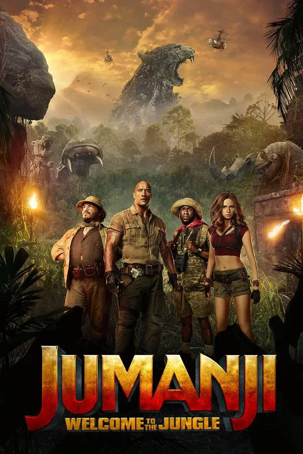 دانلود فیلم جومانجی : به جنگل خوش آمدید Jumanji: Welcome to the Jungle 2017 با دوبله فارسی